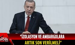 Erdoğan, Kıbrıs’ta iki ayrı devlet ve halk olduğunu vurguladı