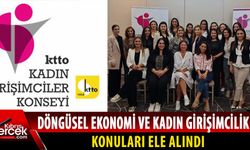 KTTO, Kadın Girişimciler Konseyi üyelerine yönelik ağ kurma etkinliği düzenledi