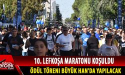 10. Lefkoşa Maratonu koşuldu