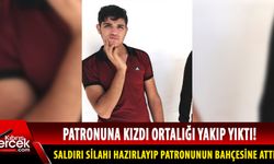 Patronu iş yerinde yatıp kalkmasına müsaade etmedi