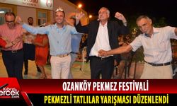 Ozanköy Pekmez Festivali dün akşam sona erdi