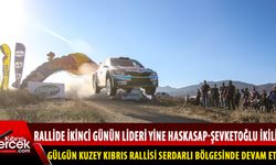 45. Kuzey Kıbrıs Rallisi’nde ikinci gün tamamlandı