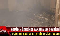 Arapköy'de yangın!
