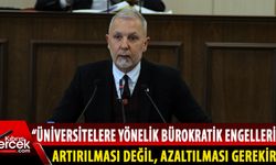 DP Milletvekili Akpınar, üniversitelerin sorunlar altında ezildiğini dile getirdi