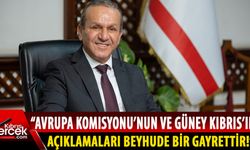 Bakan Ataoğlu, Güney Kıbrıs'ın açıklamalarına tepki gösterdi