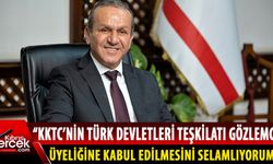 Ataoğlu, KKTC'nin Türk Devletleri Teşkilatı'na gözlemci üyeliğine kabul edilmesine dair duygularını paylaştı