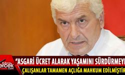 Türk-Sen, asgari ücretin acilen günün koşullarına uygun olarak belirlenmesini istedi