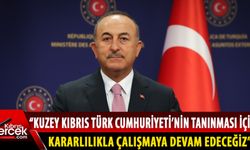 Türkiye Dışişleri Bakanı Çavuşoğlu, KKTC'nin kuruluşunun 39. yıl dönümünü tebrik etti