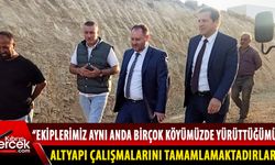 İçişleri Bakanı Öztürkler, Kırsal Kesim Arsaları altyapı çalışmalarını yerinde inceledi