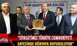 Cumhurbaşkanı Tatar, Adıyaman'da GAP Gazeteciler Birliği'ni ziyaret etti
