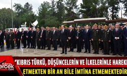 Ulu Önder Atatürk, vefatının 84’üncü yıldönümünde Lefkoşa Atatürk Anıtı önünde düzenlenen törenle anıldı