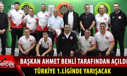 Ahmet Benli, lokalin tüm sporculara ve kulüplere hayırlı olmasını diledi