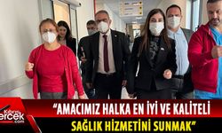 Bakan Altuğra, Acil Durum Hastanesi ek binasını ziyaret etti
