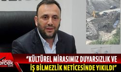 Girne Bağımsız Belediye Başkan adayı Çeler, yıkılan su kemerleri hakkında açıklama yaptı