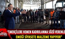 Harmancı, Lefkoşa Sanayi Bölgesi'ndeki LTB tesislerini ziyaret etti