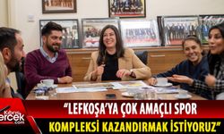İncirli, Kıbrıs Türk Spor Yazarları Derneği'ni ziyaret etti