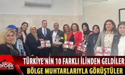 Türkiye'de görev yapan kadın muhtarlardan KKTC'ye dostluk ziyareti