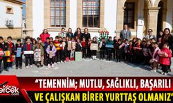 Sibel Tatar, Alayköy İlkokulu'nu ziyaret etti