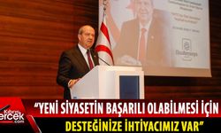 Cumhurbaşkanı Tatar, EkoAvrasya Vakfı’nın “KKTC’nin Türk Devletleri Teşkilatı’na Kabulü” toplantısına katıldı