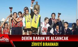 Alsancak İlkokulu öğrencisi Derin Baran kızlarda Girne bölge birincisi oldu