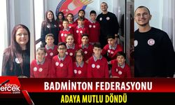 Badminton Şampiyonasına 5 kız 10 erkek sporcu katıldı