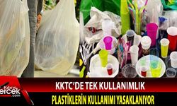 KKTC'de tek kullanımlık plastiklerin kullanımı yasaklanıyor