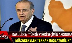 Kasulidis; ''Türkiye'deki seçimin ardından müzakereler tekrar başlayabilir''