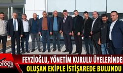 Türkiye Cumhuriyeti Lefkoşa Büyükelçisi Feyzioğlu, Alayköy sanayi bölgesini ziyaret etti