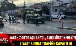 Girne Belediye Başkanı Şenkul, sabah saatlerinde açılan yolun tekrar kapatıldığını duyurdu