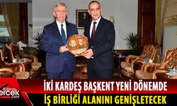 LTB Başkanı Harmancı, Ankara Büyükşehir Belediyesi Başkanı Mansur Yavaş ile görüştü