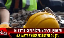 Girne'de iş kazası!