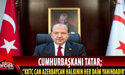Cumhurbaşkanı Ersin Tatar; Azerbaycan'a yapılan saldırı ile ilgili olarak mesaj yayımladı