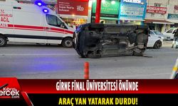 Son dakika! Girne'de trafik kazası