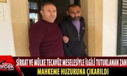 Sirkat ve Mülke tecavüz suçuyla tutuklanan zanlı mahkeme huzuruna çıkarıldı