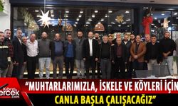 İskele Belediye Başkanı Sadıkoğlu, muhtarlarla bir araya geldi