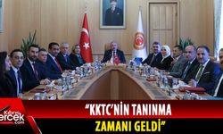 Cumhuriyet Meclisi Hukuk, Siyasi İşler ve Dışilişkiler komitesi TBMM Başkanı Mustafa Şentop ile görüştü