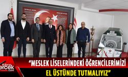 Çalışma ve Sosyal Güvenlik Bakanı Taçoy, Sedat Simavi Endüstri Meslek Lisesi’ni ziyaret etti
