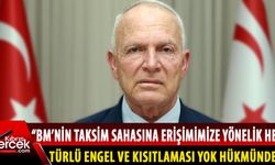 Cumhuriyet Meclisi Başkanı Töre, Taksim Sahası konusunda açıklama yaptı