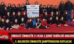 Erbulut cimnastikçileri cimnastik’de yarışacak