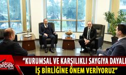 LTB Başkanı Harmancı, CHP Milletvekilleri Karabat ve Tığlı ile bir araya geldi