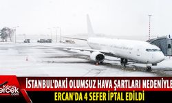 Ercan - İstanbul 4 sefer iptal edildi!