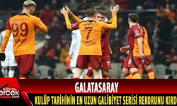 Lider Galatasaray'dan tarihi seri!