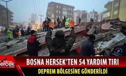 Depremler nedeniyle Türkiye'ye 54 yardım tırı daha gönderildi