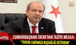 Cumhurbaşkanı Ersin Tatar Karabiber ailesine taziye mesajı yayımladı