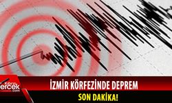 İzmir Körfezi’nde 4.1 büyüklüğünde deprem meydana geldi