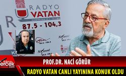 Prof. Dr. Naci Görür, Radyo Vatan’da Serkan Tetik’in konuğu oldu