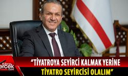 Ataoğlu, ’27 Mart Dünya Tiyatro Günü’ nedeniyle mesaj yayımladı