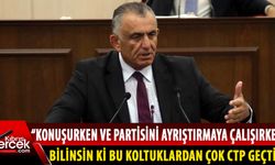Bakan Çavuşoğlu, Ongun Talat’ın kendilerini tamamen günahsız göstermeye çalıştığını söyledi