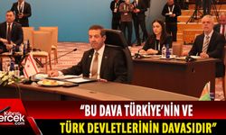 Dışişleri Bakanı Ertuğruloğlu, TDT Dışişleri Bakanları toplantısında konuştu