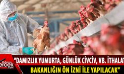Veteriner Dairesi, Türkiye'de görülen kuş gribi, şap hastalıkları ve alınması gereken tedbirlerle ilgili açıklama yaptı